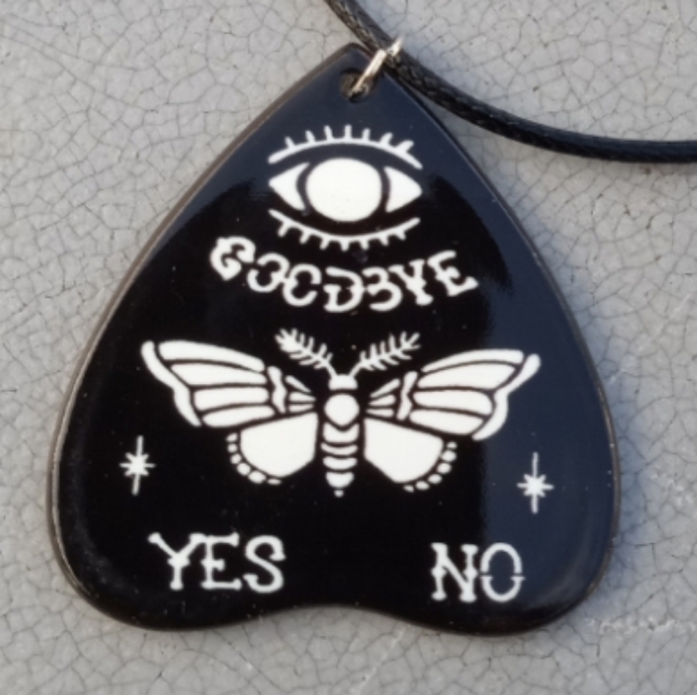 2/$10 Gothic Planchette Moth Necklace NWT Style 1